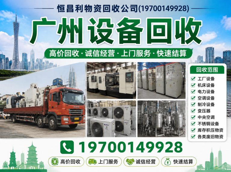 白云区广州设备回收展示图