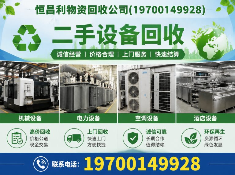 白云区整厂打包回收展示图